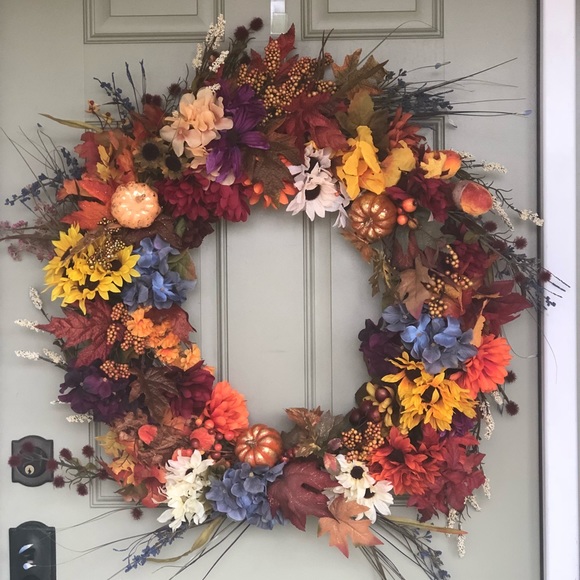 Fall Wreath - Picture 1 of 2
